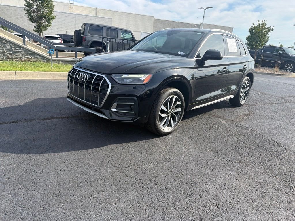 Used 2021 Audi Q5 Premium Plus with VIN WA1BAAFY2M2078311 for sale in Kansas City