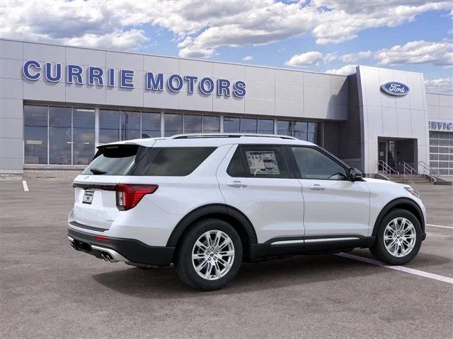 New 2027 Star White Metallic Tri-Coat Ford Platinum image 6