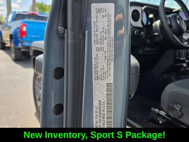 Certified Used 2025 Gray Jeep Sport S image 19