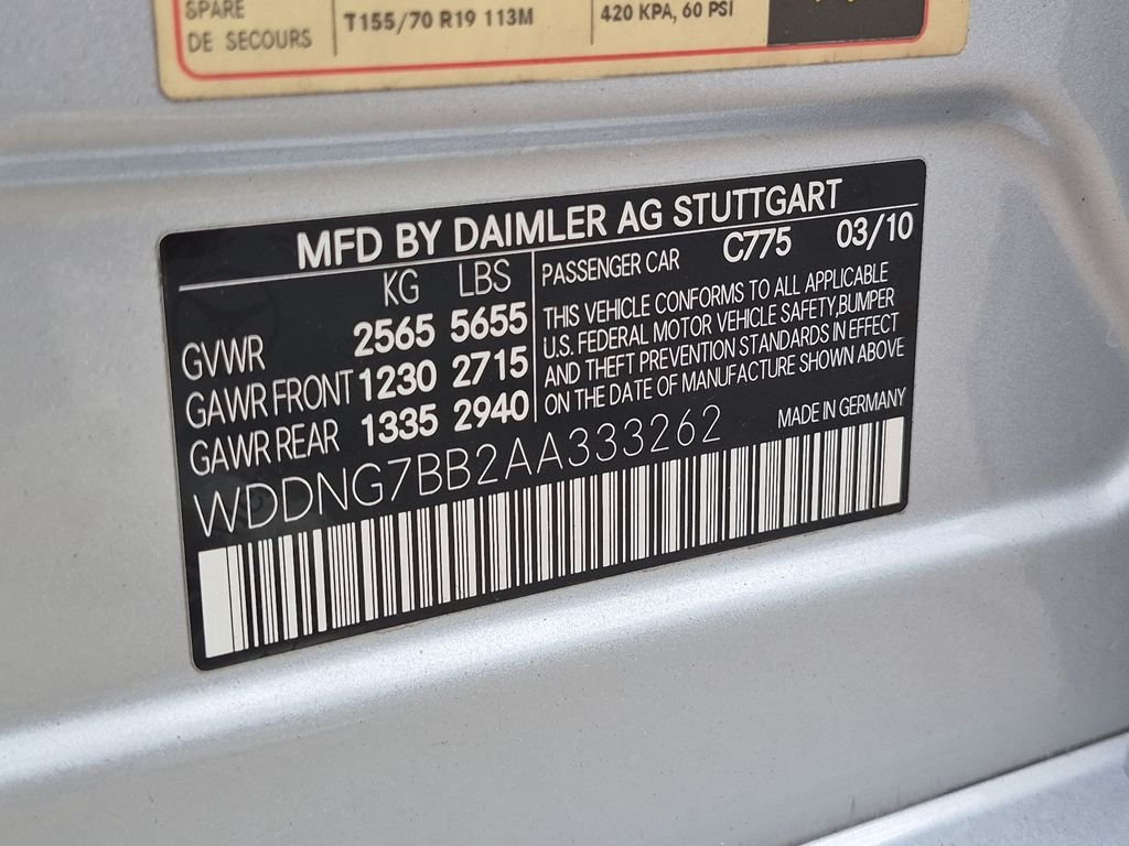 Used 2010 Silver Mercedes-Benz S 550 image 34