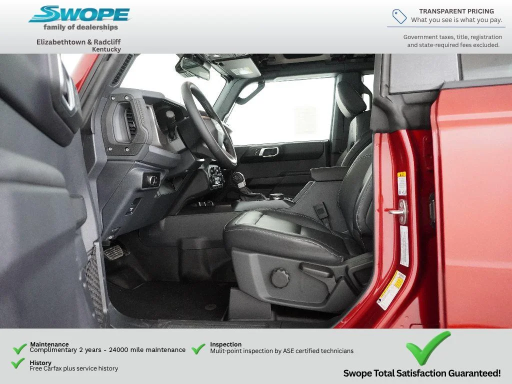 New 2026 Ruby Red Metallic Tinted Clearcoat Ford Badlands® image 17