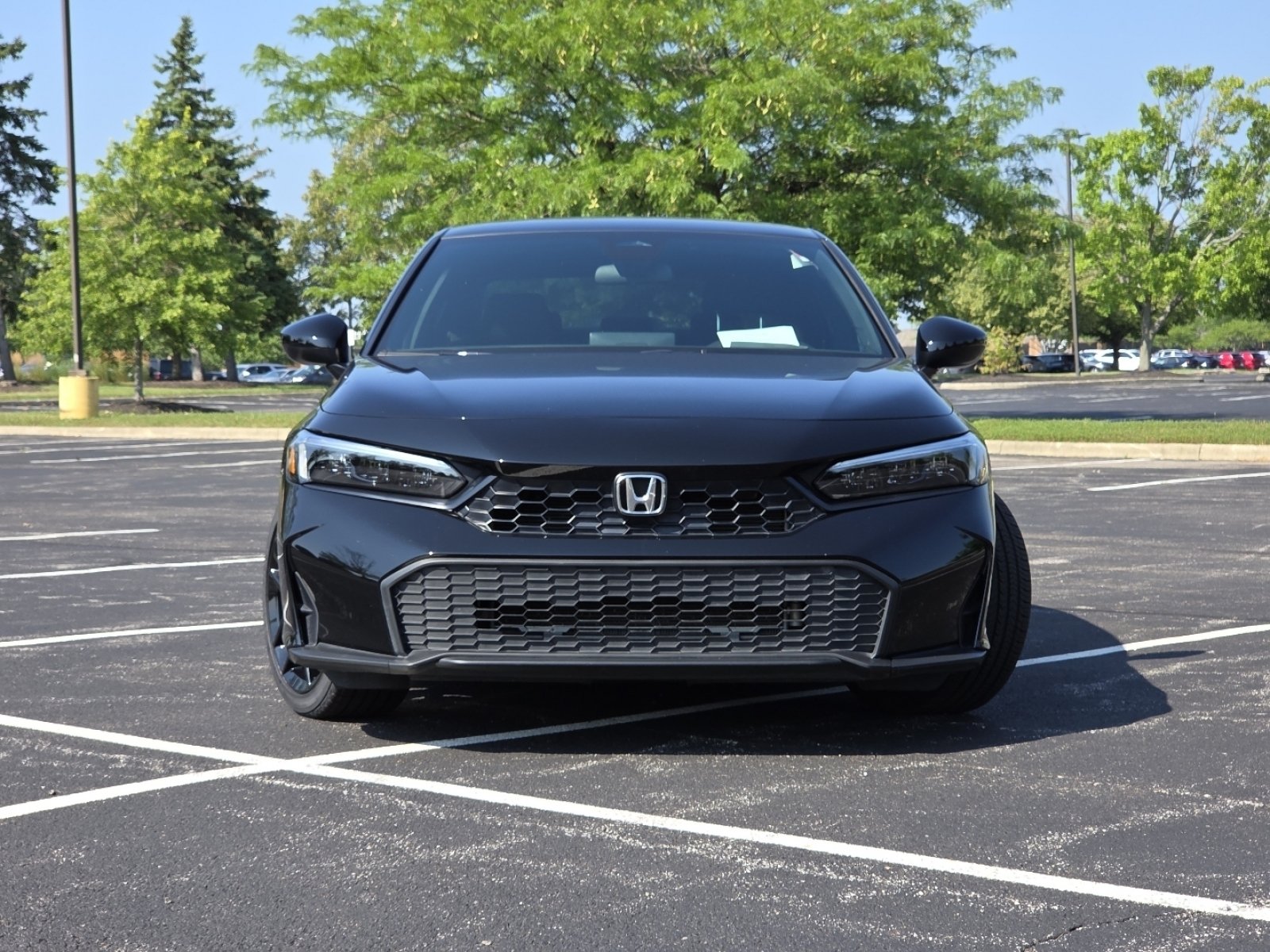 Certified Used 2025 Crystal Black Pearl Honda Sport image 16