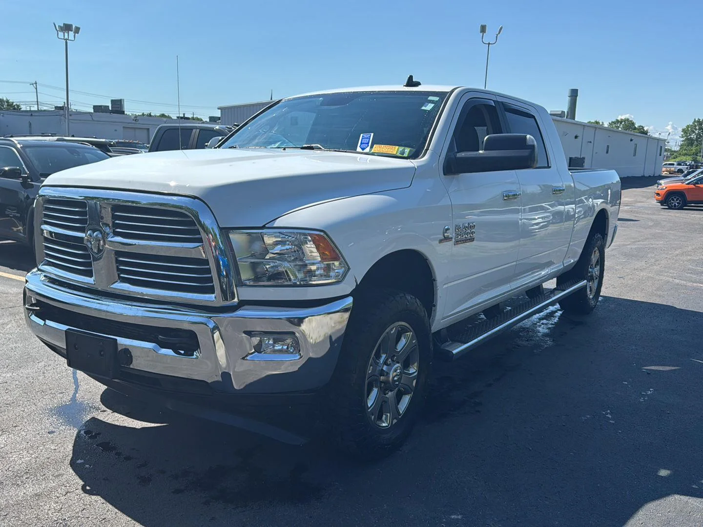 Used 2018 Bright White Clearcoat Ram Big Horn image 7