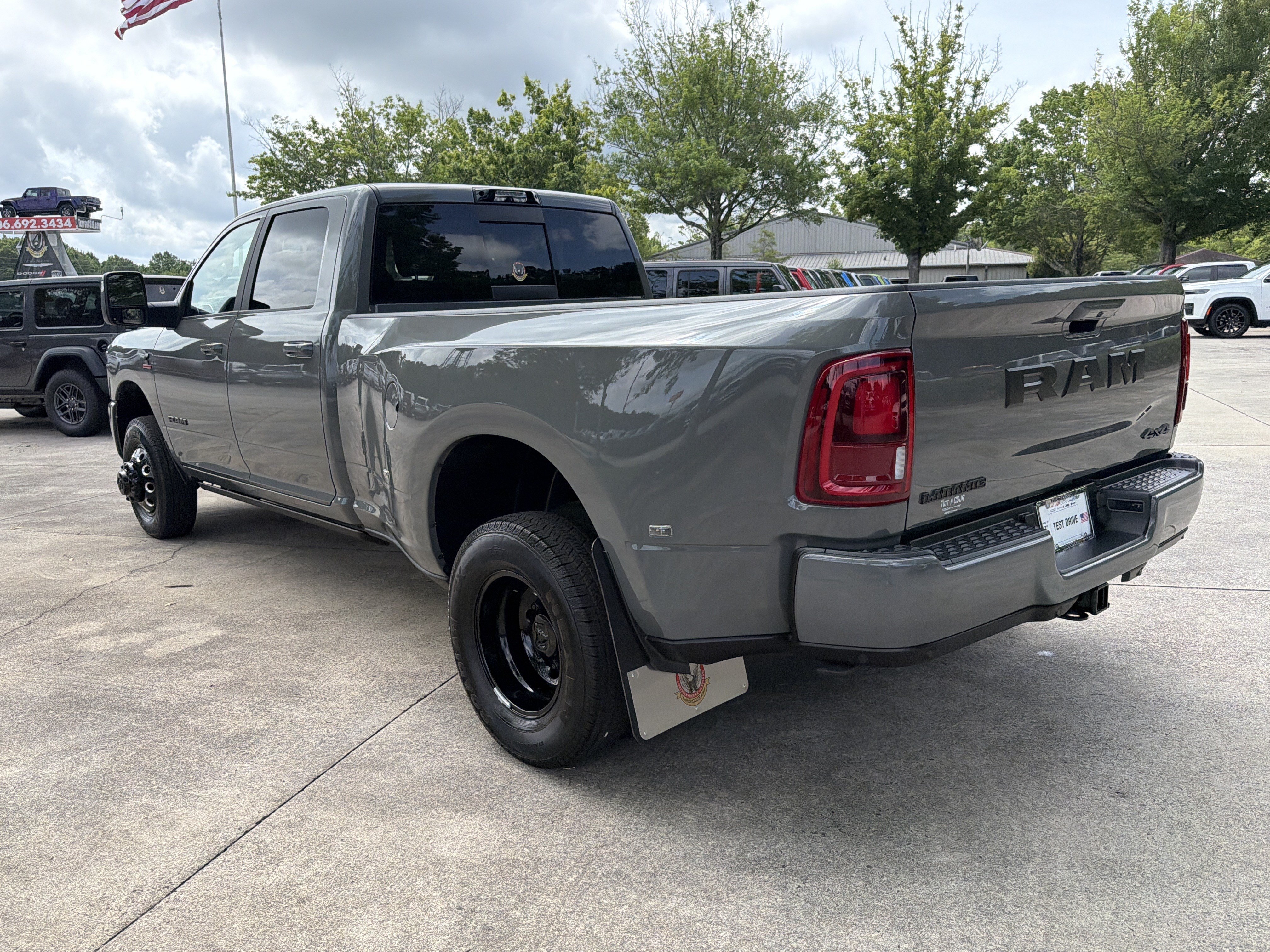 New 2026 Ceramic Gray Clearcoat RAM Laramie DRW / DUALLY image 5