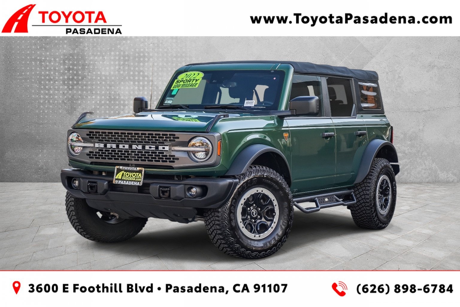 2022 Ford Bronco 4-Door Badlands