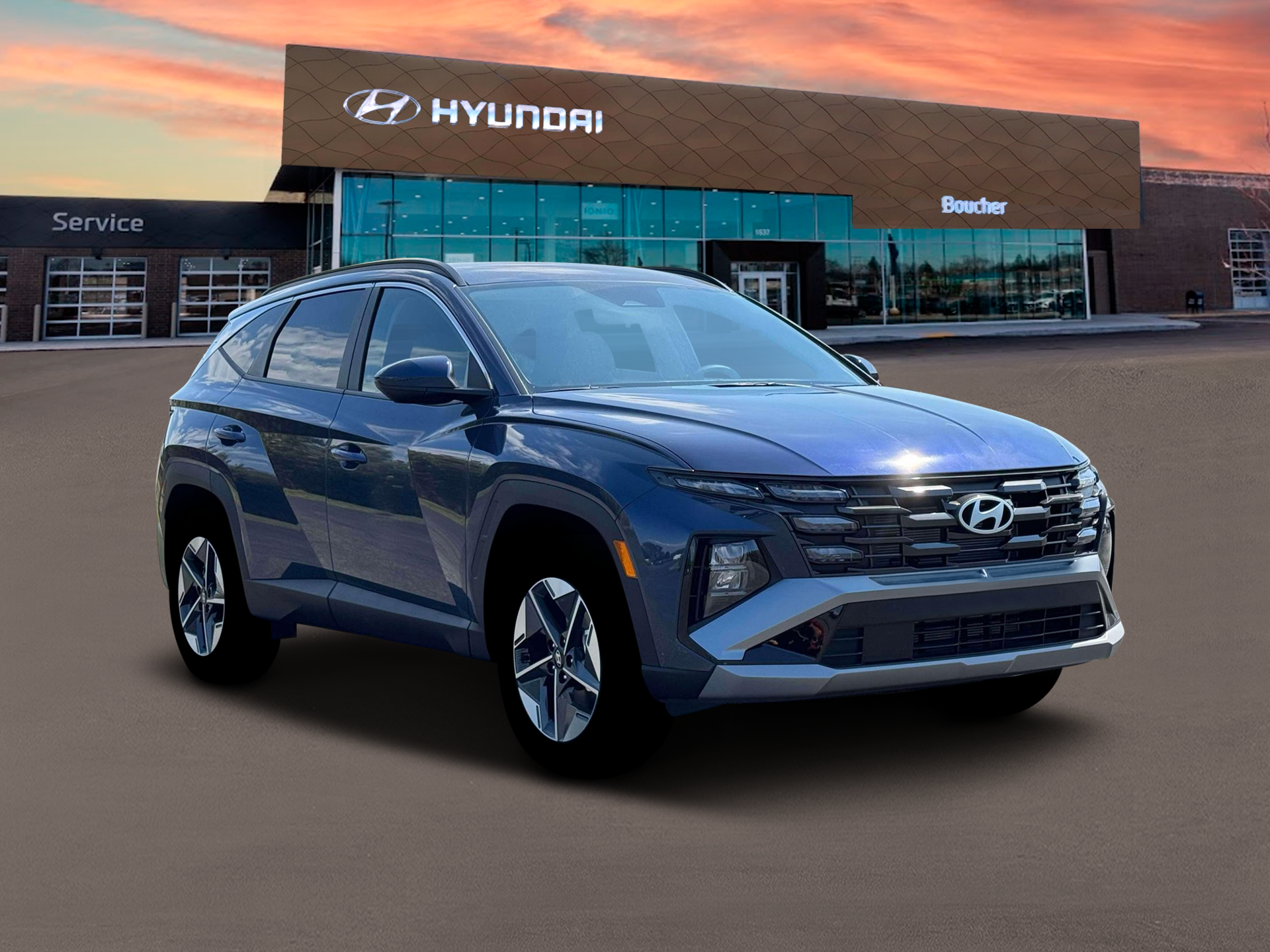 New 2026 Atlantis Blue Hyundai SEL AWD image 11