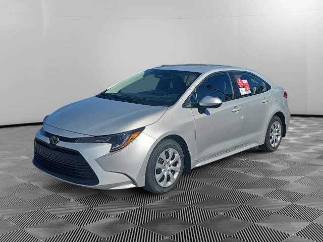 New 2027 Classic Silver Metallic Toyota LE image 1