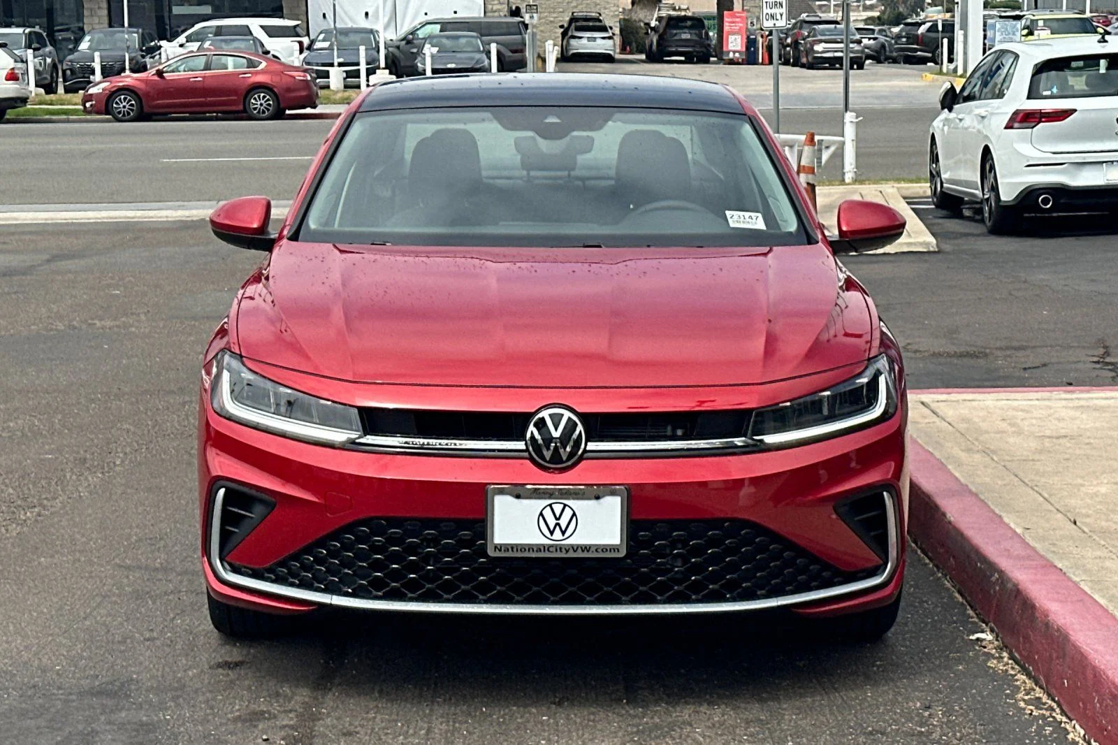 New 2026 Red Volkswagen 1.5T SE image 3