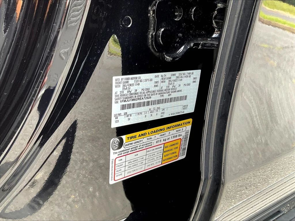 Certified Used 2024 Agate Black Metallic Ford Platinum image 21