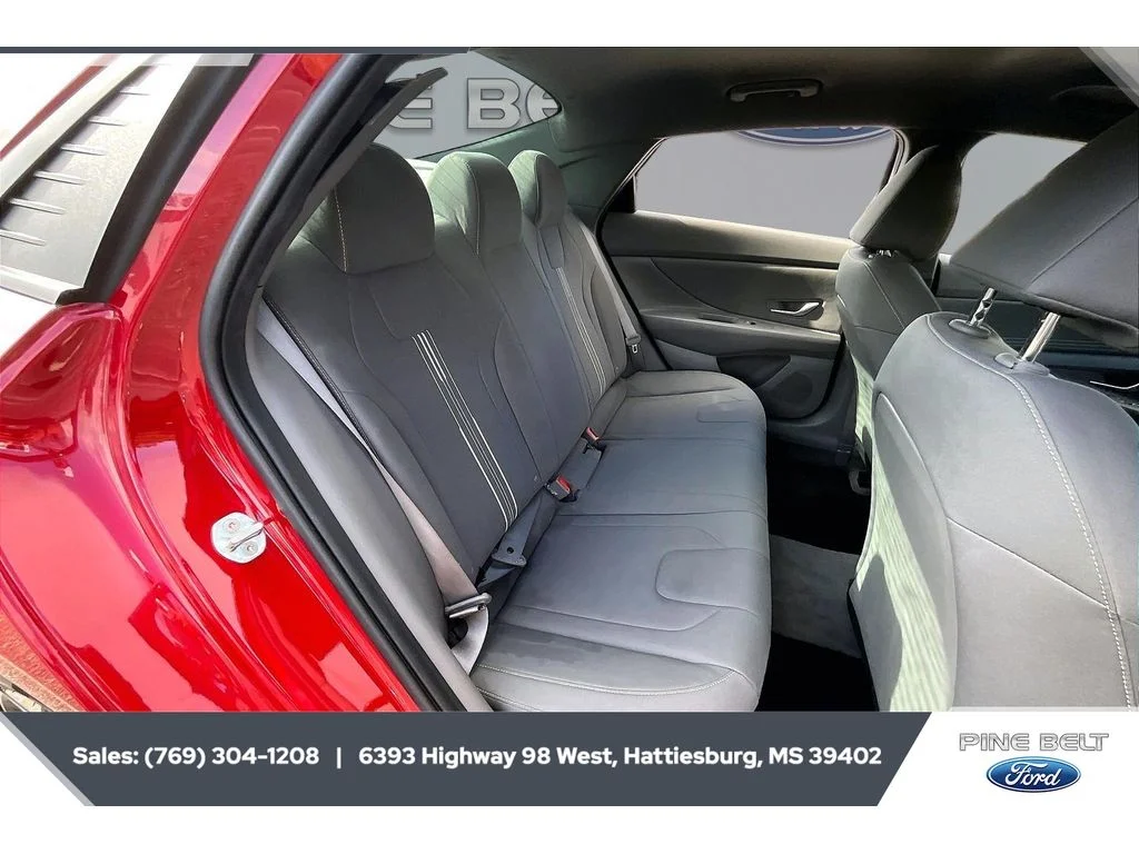Used 2023 Scarlet Red Pearl Hyundai SEL image 20