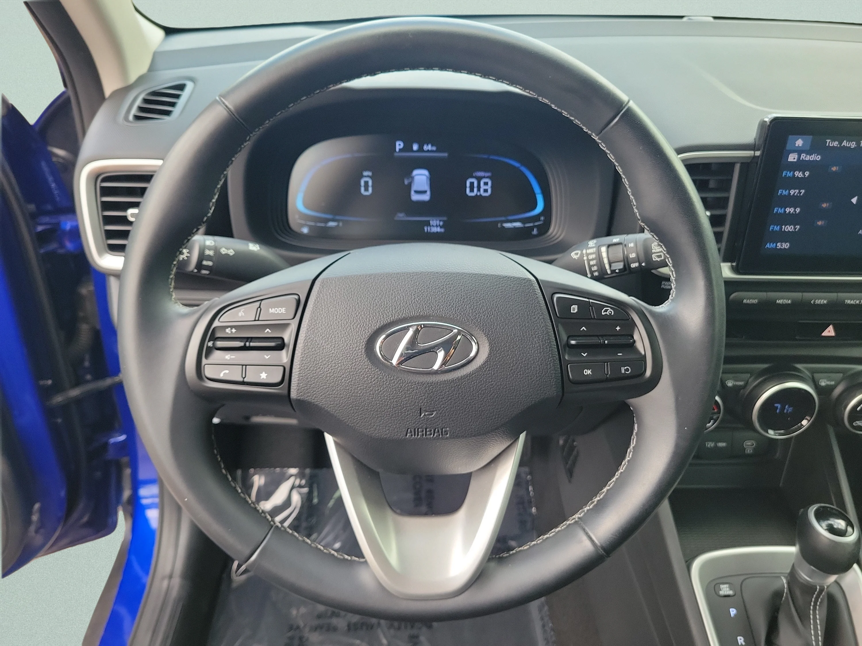 Used 2024 Intense Blue Hyundai SEL image 20