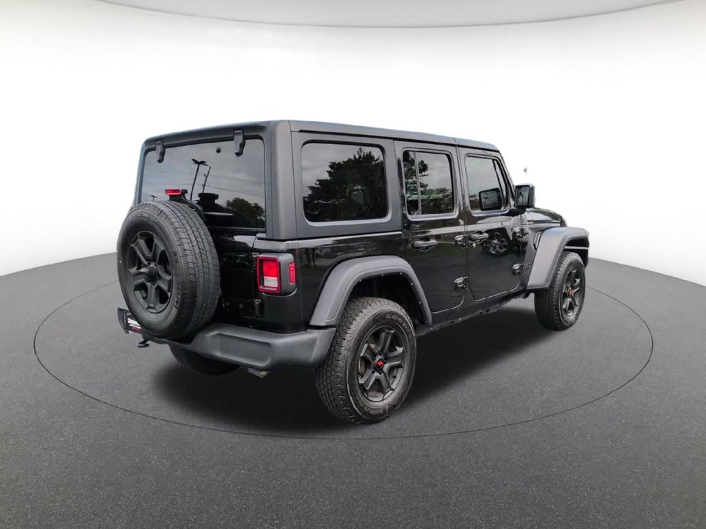 Certified Used 2022 Black Jeep Unlimited Sport S image 6