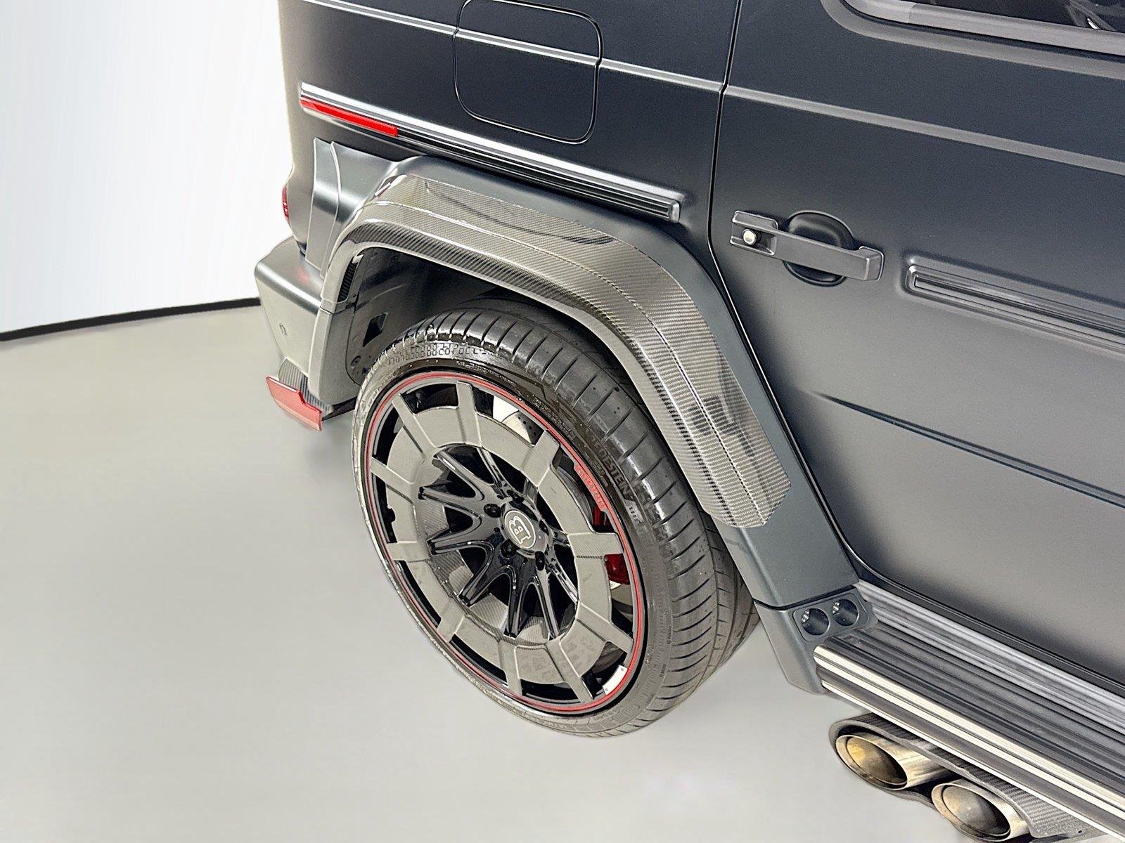 Used 2023 MANUFAKTUR Night Black Magno Mercedes-Benz AMG® G 63 | Brabus Widebody | Matte Black image 37