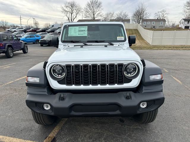 New 2026 Bright White Clear-Coat Exterior Paint Jeep Sport S image 2