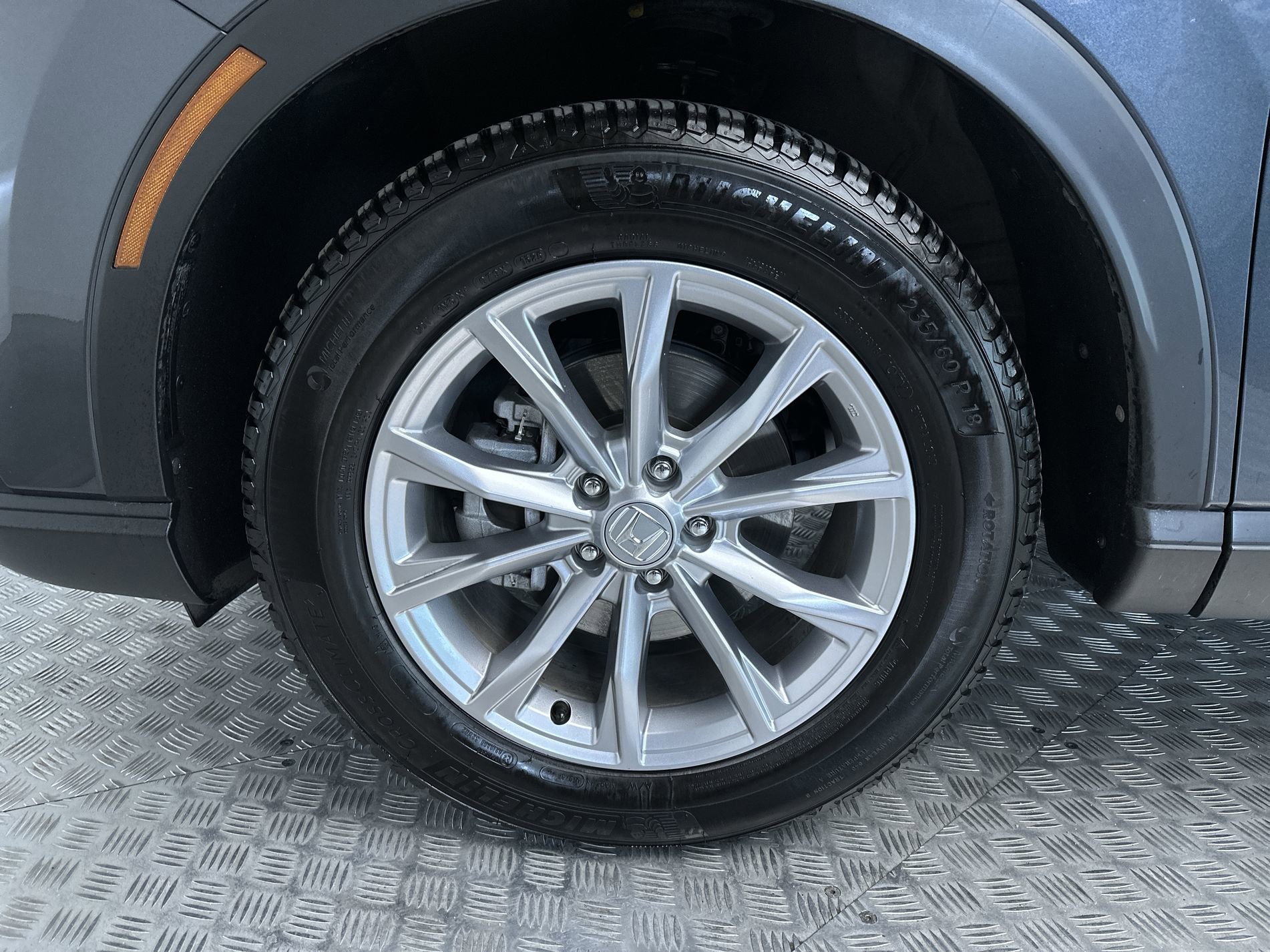 Used 2023 Meteorite Gray Metallic Honda EX image 25