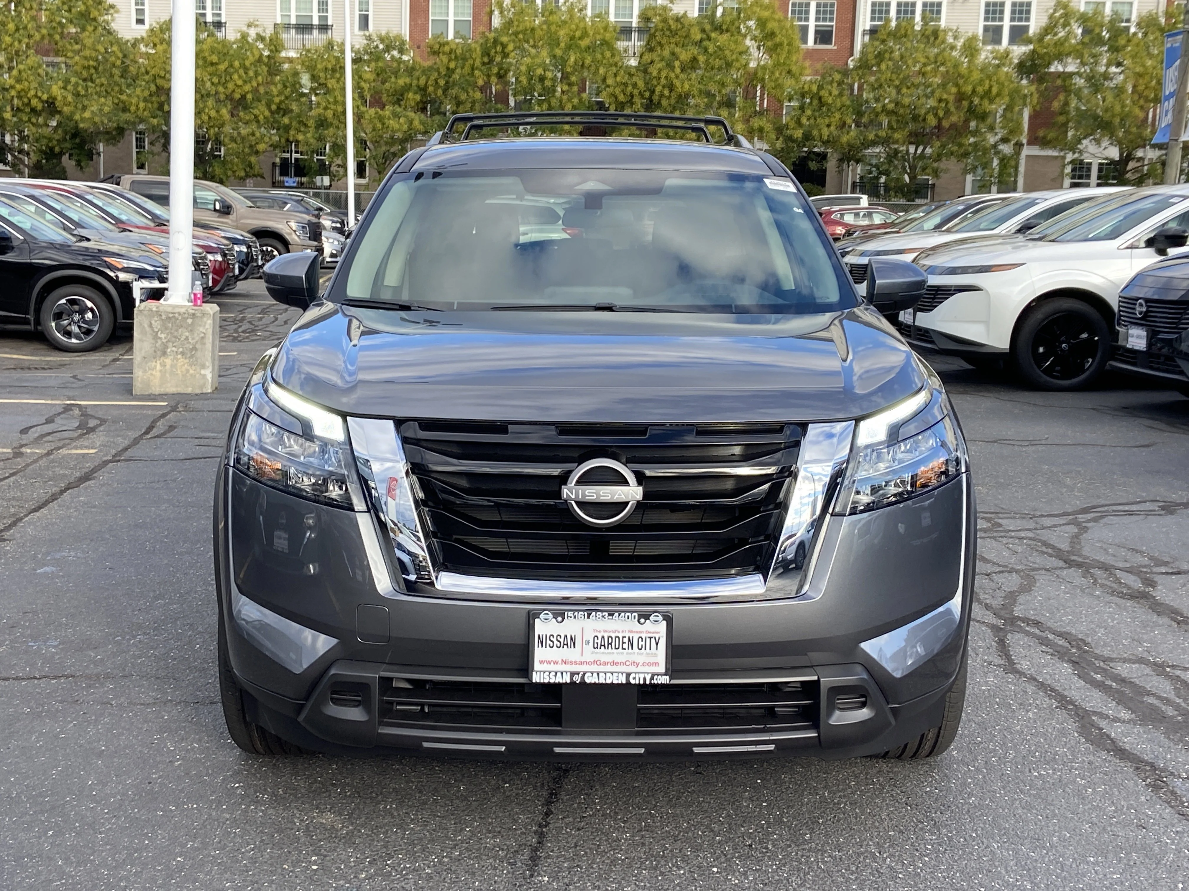 New 2025 Gun Metallic Nissan SV image 2