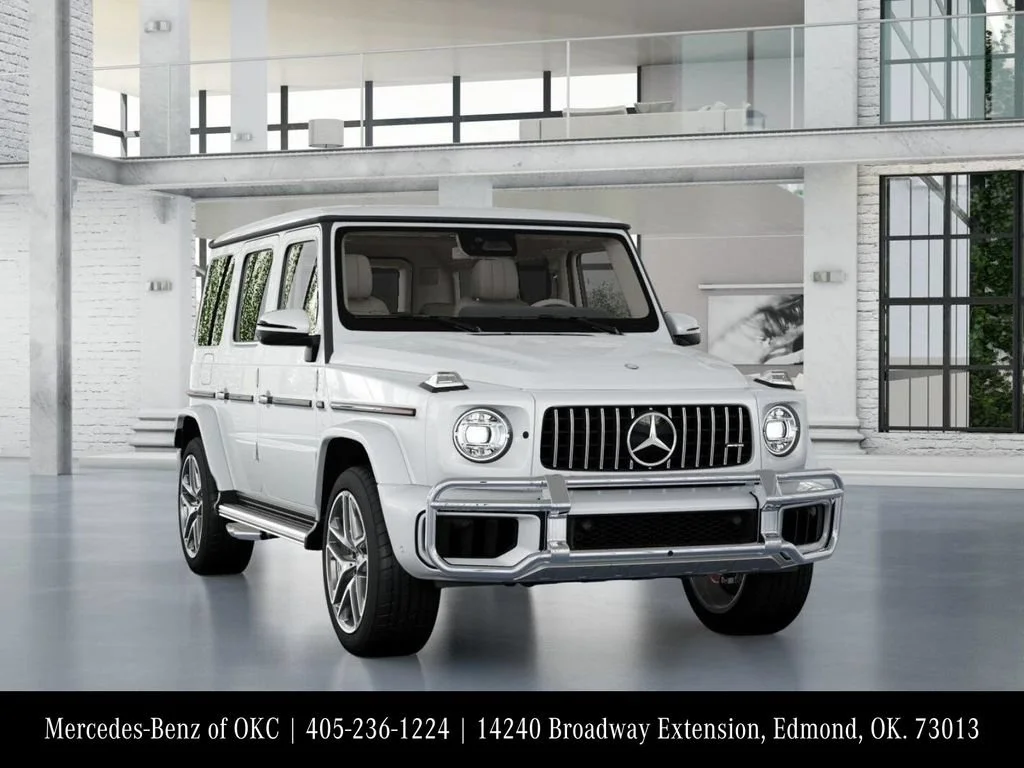 New 2027 MANUFAKTUR Moonlight White Metallic Mercedes-Benz AMG® G 63 SUV image 51