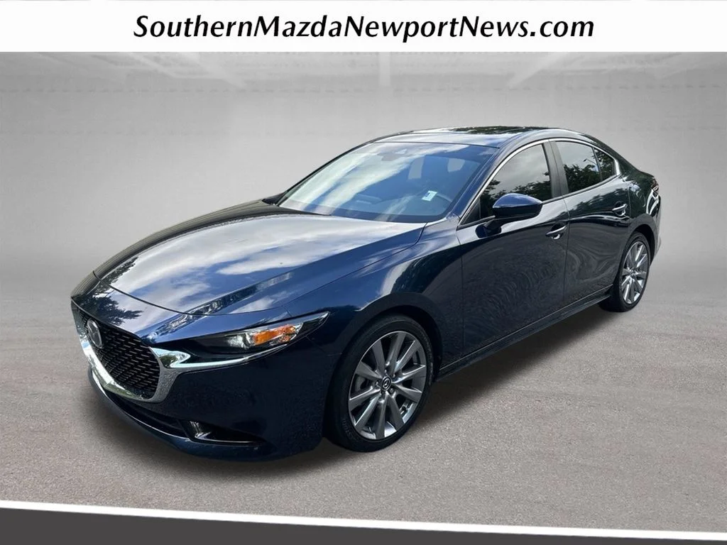 Used 2021 Blue Mazda Preferred image 1