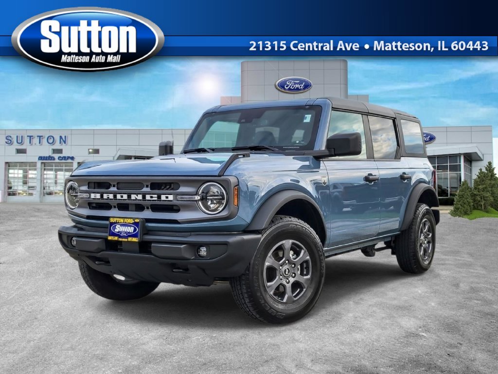 Used 2024 Azure Gray Metallic Ford Big Bend image 1