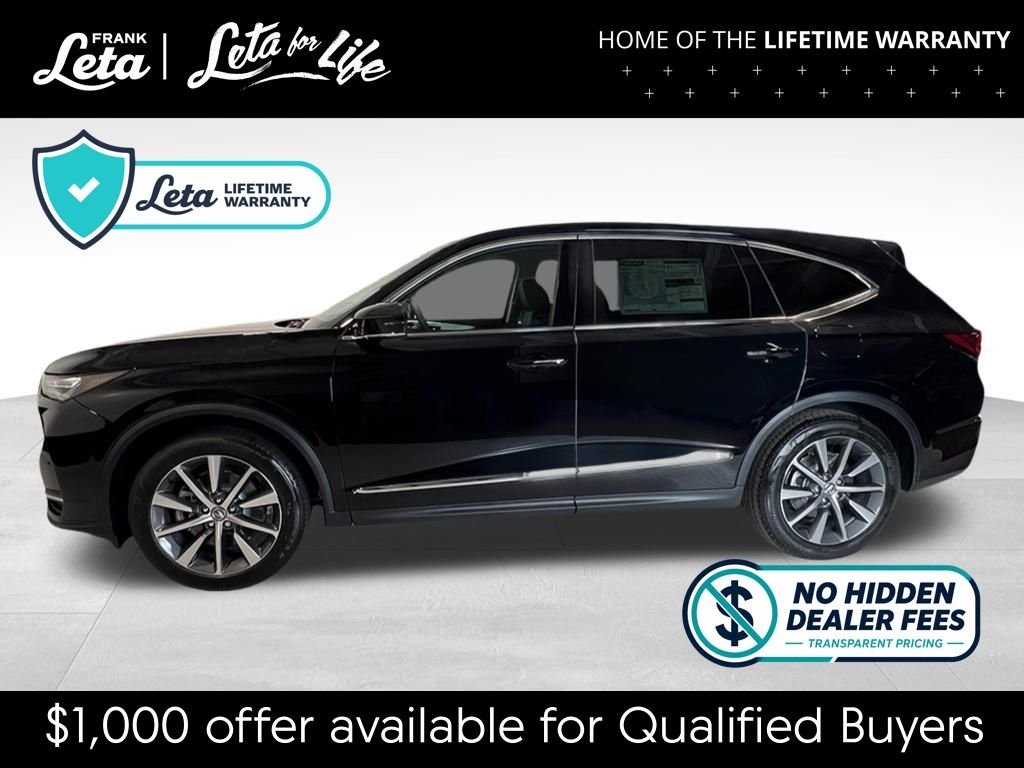 New 2026 Majestic Black Pearl Acura w/Technology Package image 2