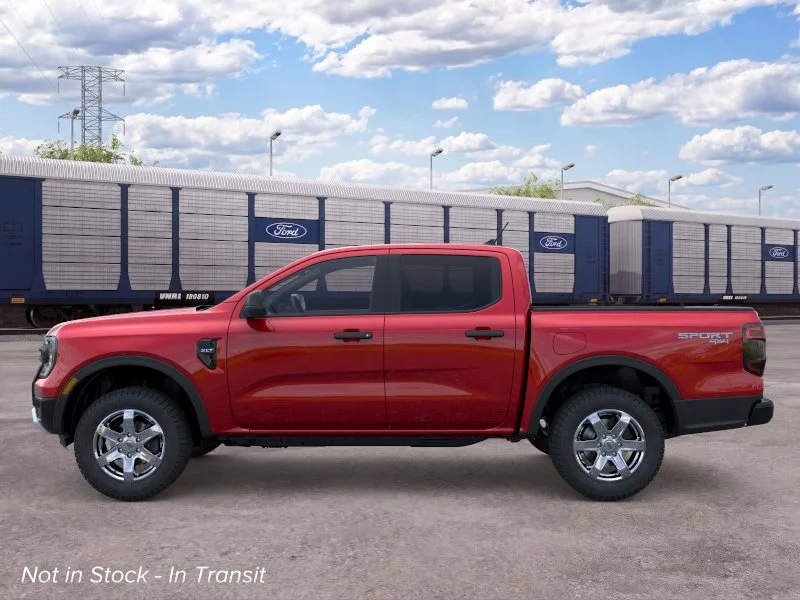 New 2026 Ruby Red Metallic Tinted Clearcoat Ford XLT image 3
