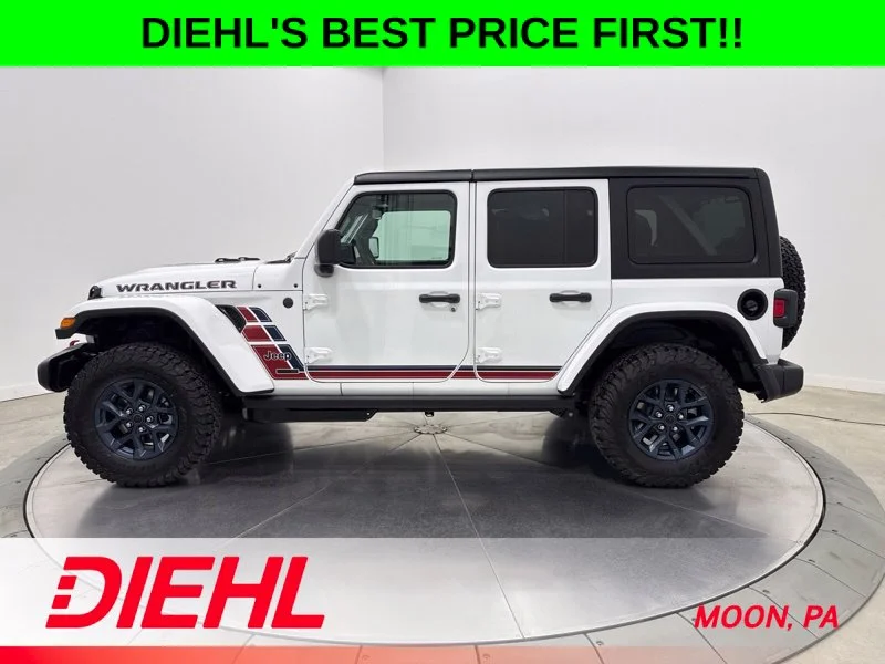 New 2026 Bright White Clearcoat Jeep  image 4