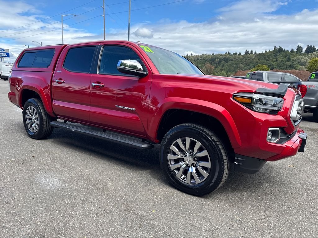 Certified Used 2021 Barcelona Red Metallic Toyota Limited image 9