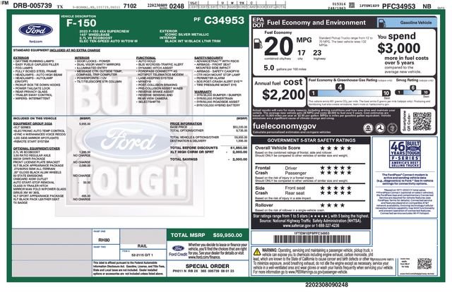 Used 2023 Silver Ford XLT image 31