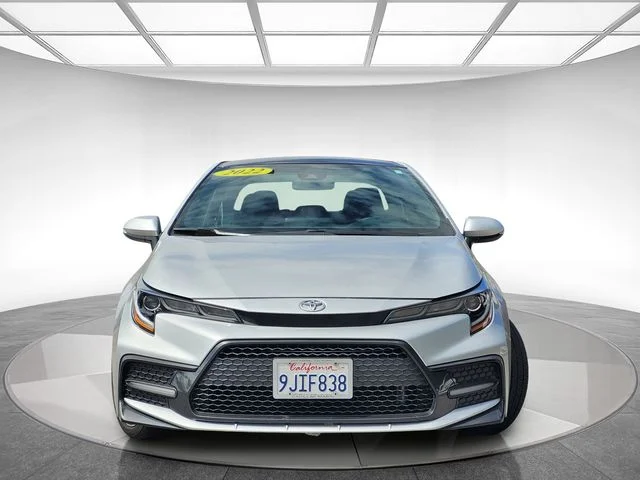 Used 2022 Silver Toyota SE image 2