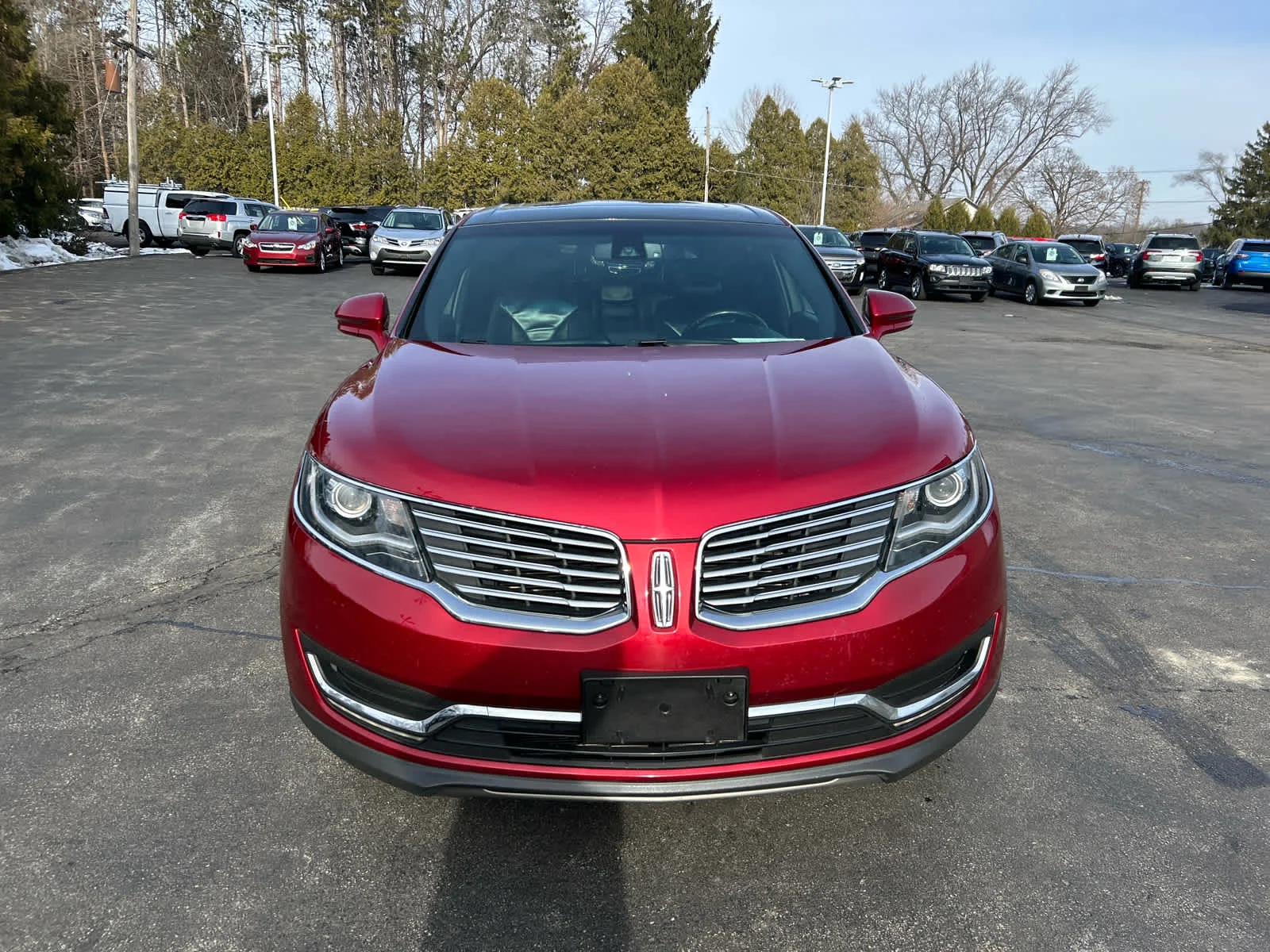 Used 2016 Ruby Red Metallic Tinted Clearcoat Lincoln Select image 8