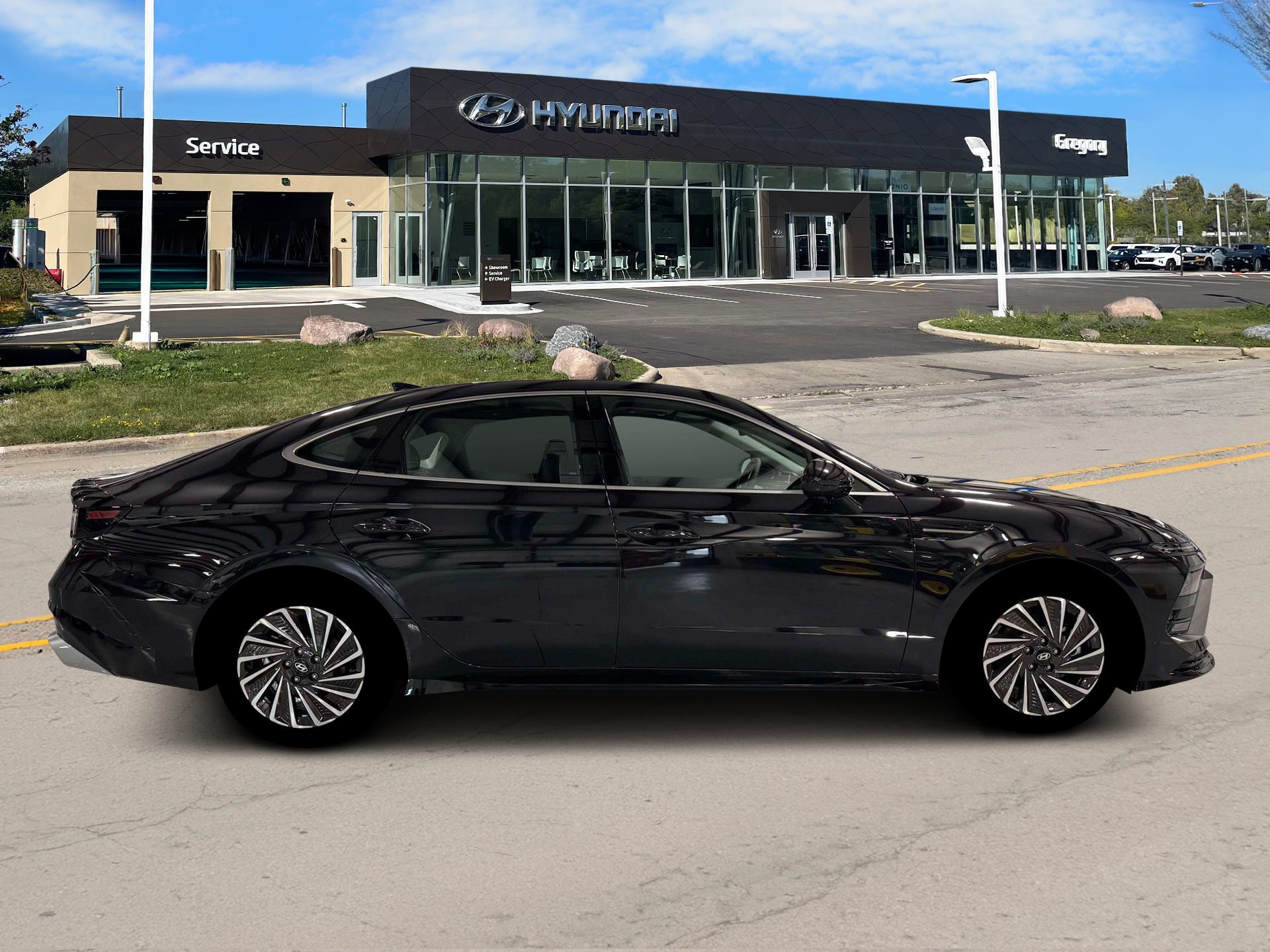 New 2026 Blue Hyundai SEL image 9