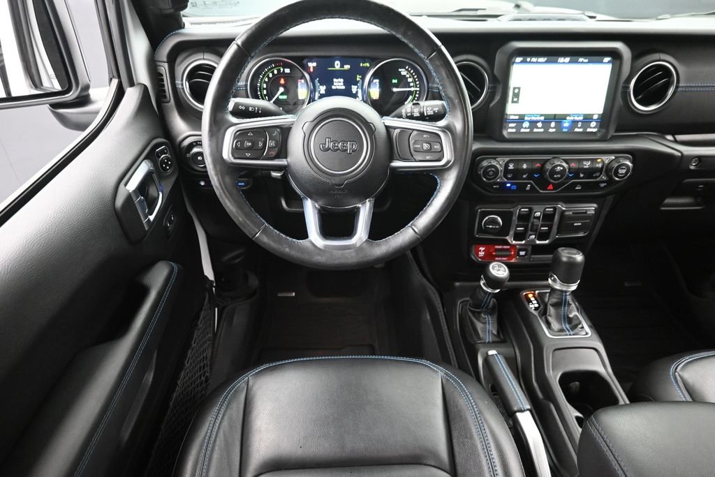 Used 2023 White Jeep Rubicon 4xe image 14
