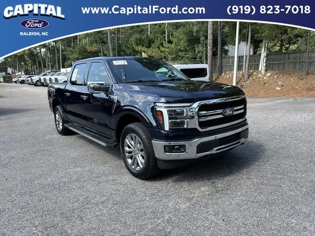 Used 2025 Blue Ford Lariat image 2
