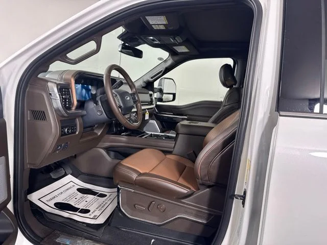 New 2026 Star White Metallic Tri-Coat Ford King Ranch image 9