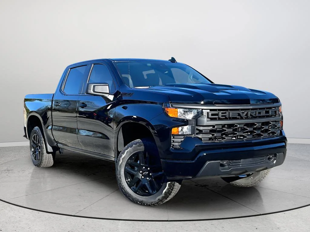 New 2026 Chevrolet Silverado 1500 Custom Trail Boss 4D Crew Cab