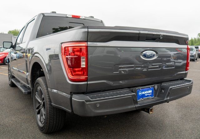 Used 2023 Carbonized Gray Metallic Ford XLT image 8