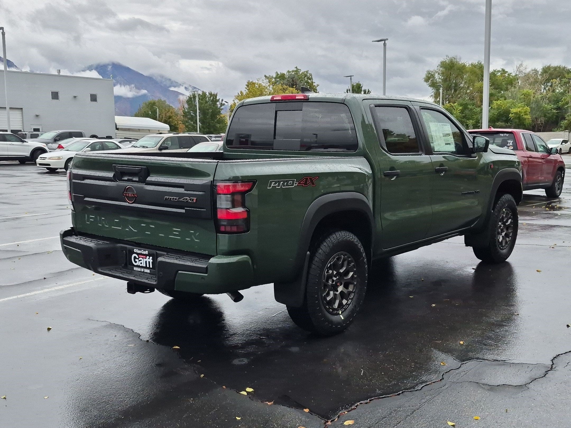 New 2027 Tactical Green Metallic Nissan Crew Cab PRO-4X® R by Roush® image 3