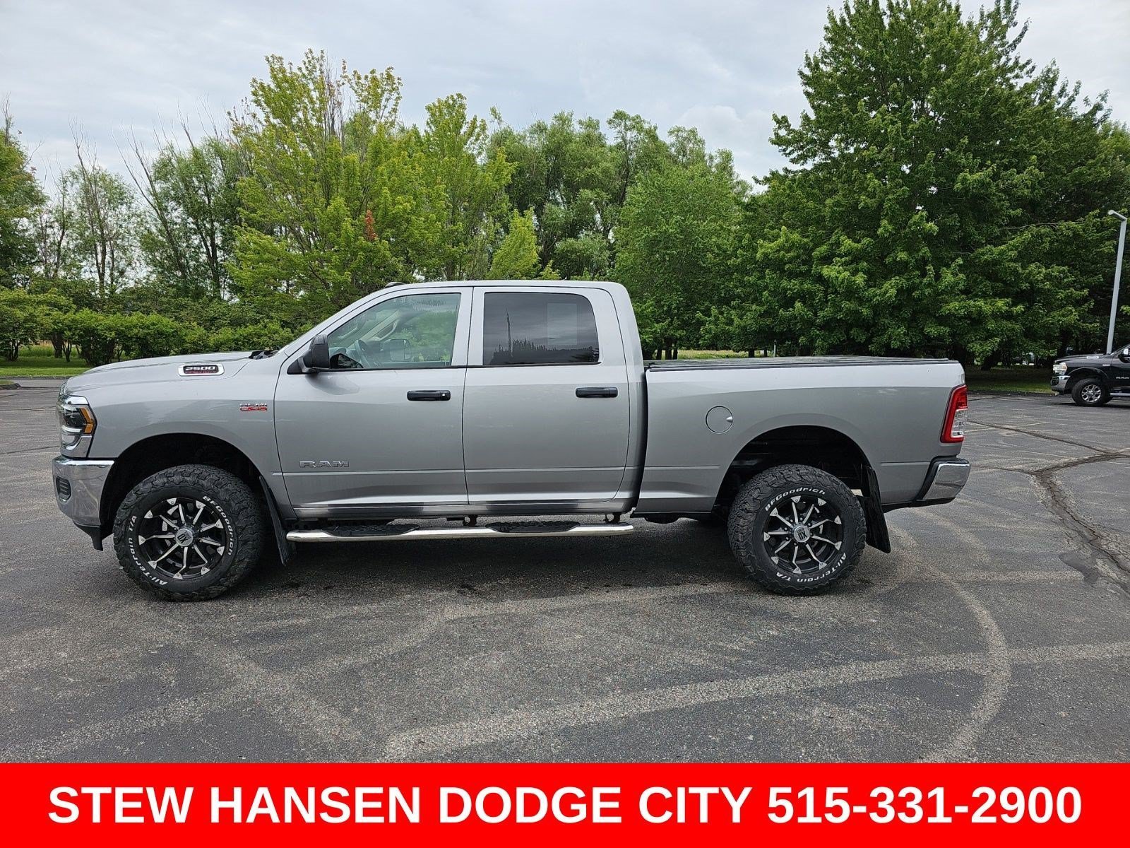 Used 2019 Billet Silver Metallic Clearcoat Ram Tradesman image 1