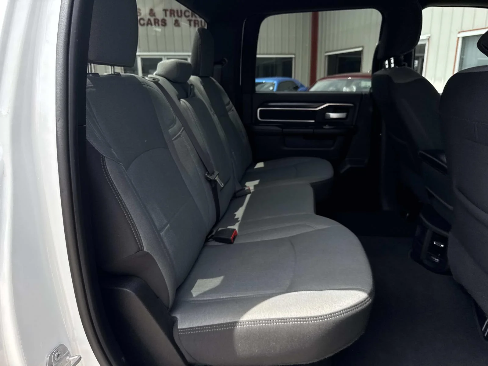 Used 2024 Bright White Clearcoat Ram Big Horn image 9