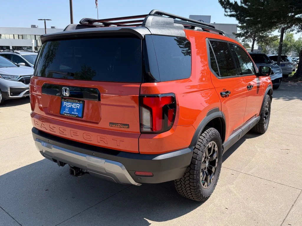 New 2026 Sunset Orange Honda TrailSport Elite image 5