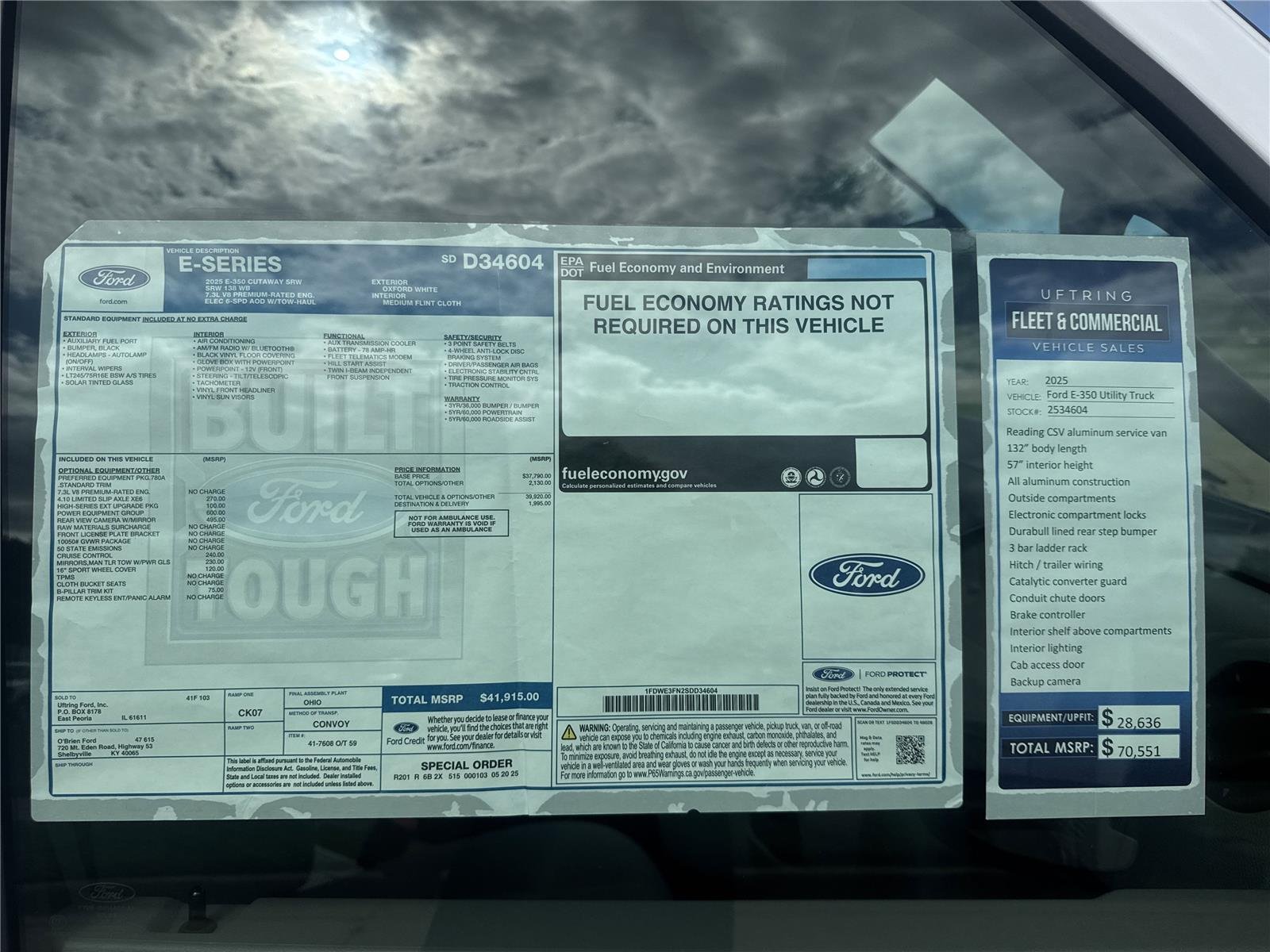 2025 Ford E-Series Cutaway Base - Photo 20