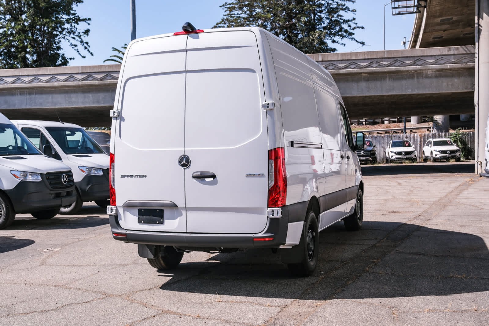 New 2025 Arctic+White Mercedes-Benz Cargo 144 WB  RWD 2.0L 4-Cylinder image 4
