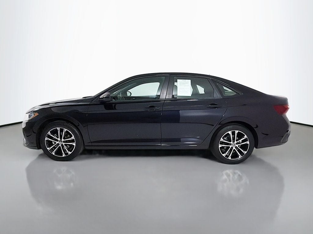 Used 2025 Deep Black Pearl Volkswagen Sport Automatic image 4
