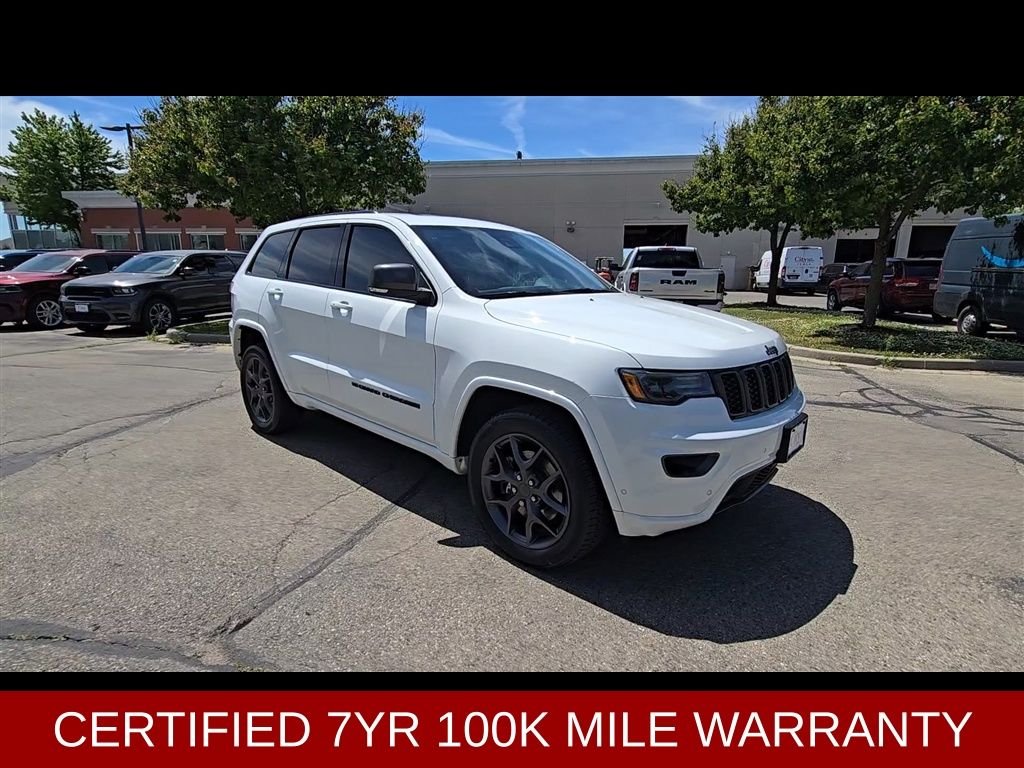 Certified Used 2021 White Jeep Limited image 2