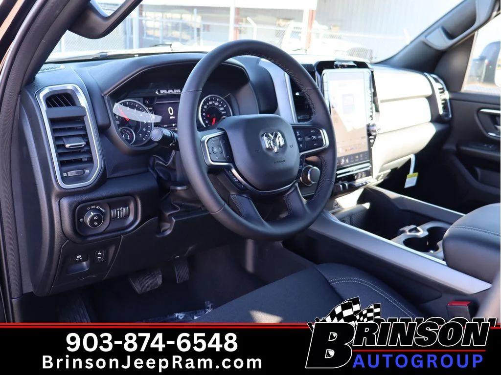 New 2026 Diamond Black Crystal Pearl-Coat Exterior Paint RAM Lone Star image 12