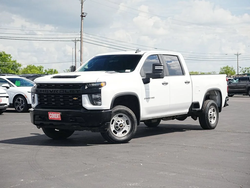 Used 2023 White Chevrolet Work Truck image 1