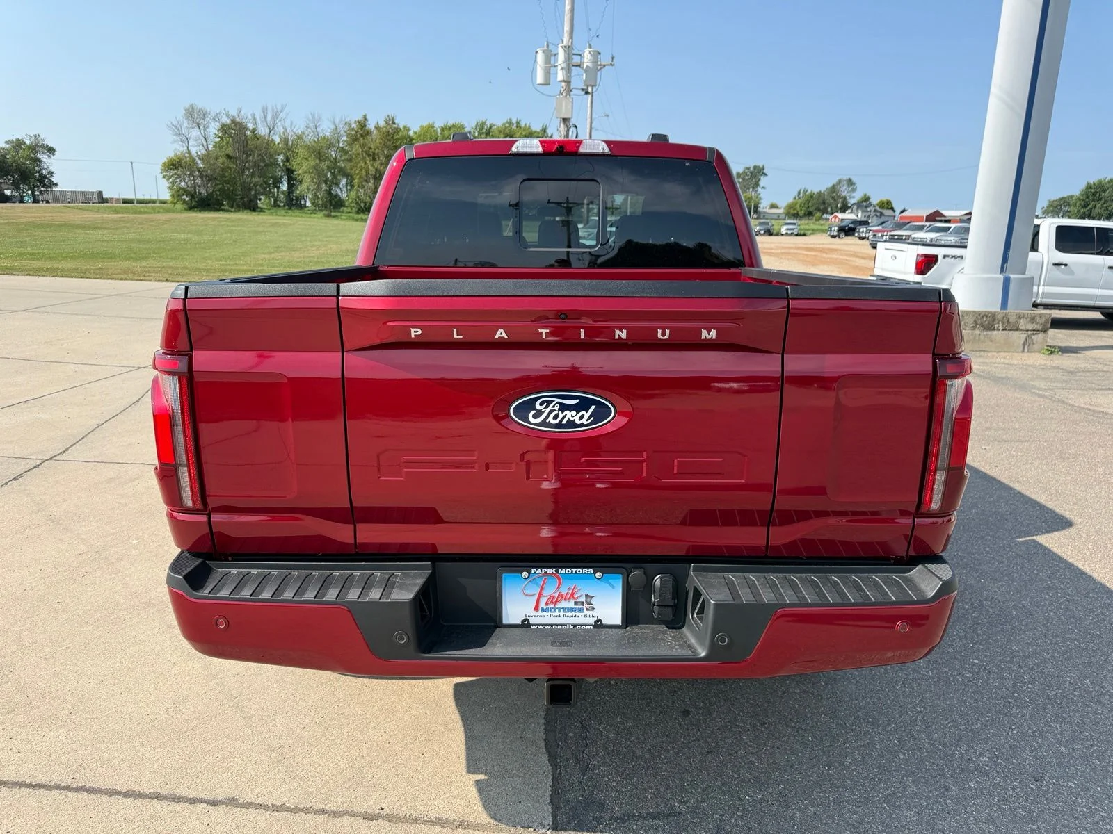 New 2026 Ruby Red Metallic Tinted Clearcoat Ford Platinum® image 6