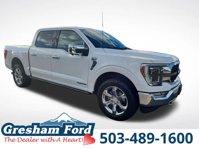 Used 2021 Oxford White Ford King Ranch image 15