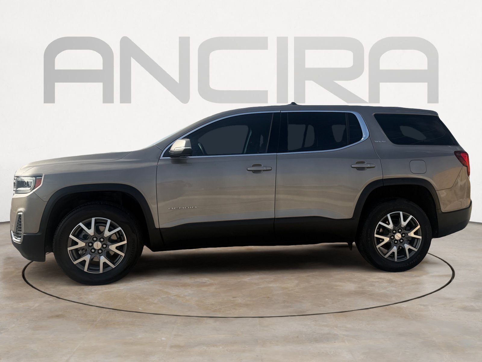 Used 2022 Light Stone Metallic GMC SLE image 7