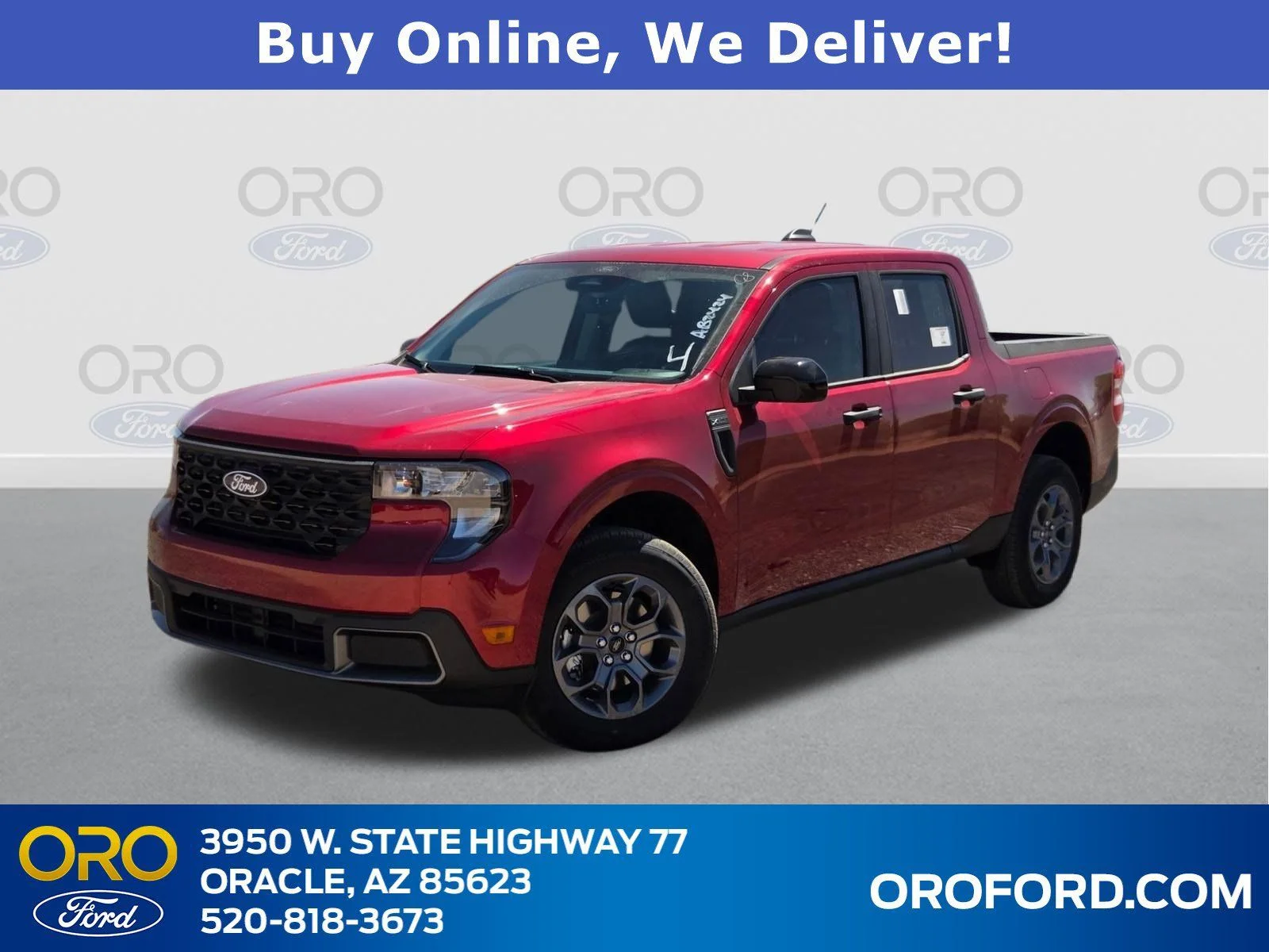 New 2026 Ruby Red Metallic Tinted Clearcoat Ford XLT image 1
